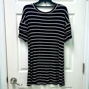 Black and white dress